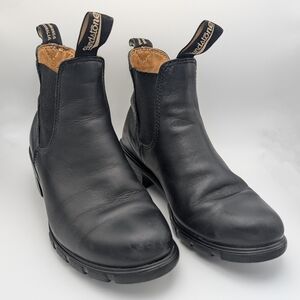 Blundstone Series Heeled Chelsea Boots - Womens Sz 6.5 - Black Leather
